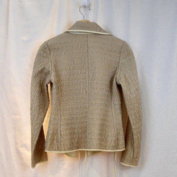 Like new reversible tan & brown formal jacket * - Picture 5 of 5